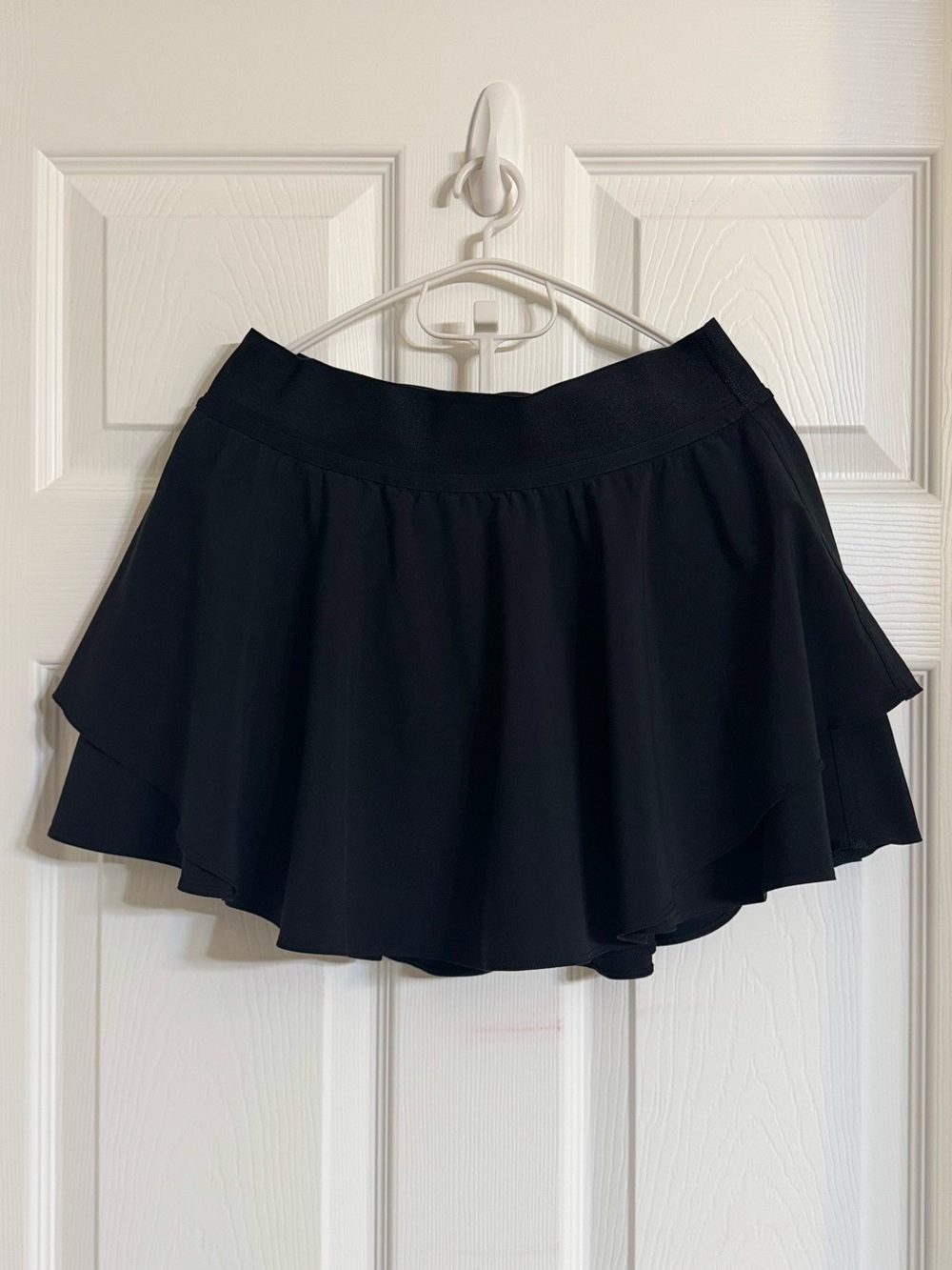 lululemon athletica Black Layered Skater Skirt